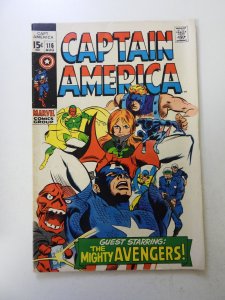 Captain America #116 (1969) FN- condition