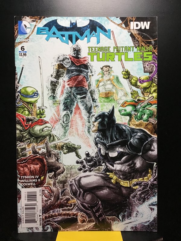 Batman/Teenage Mutant Ninja Turtles #6 (2016)