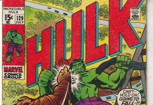 The Incredible Hulk #129 Regular Edition (1970)  2nd appearance of the Blob