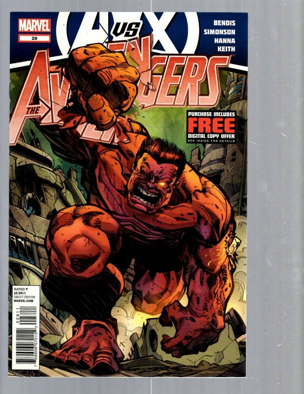 12 Marvel Comics The Avengers #1 16 21 22 23 24 24.1 25 26 27 28 29 J448