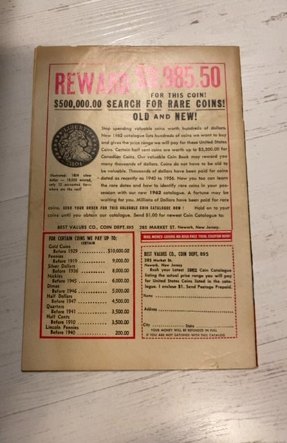 Fantastic Four #11 (1963)first impossible man right cover ship/Tanning