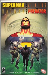 Superman and Batman vs. Aliens and Predator #1 (2007) Superman