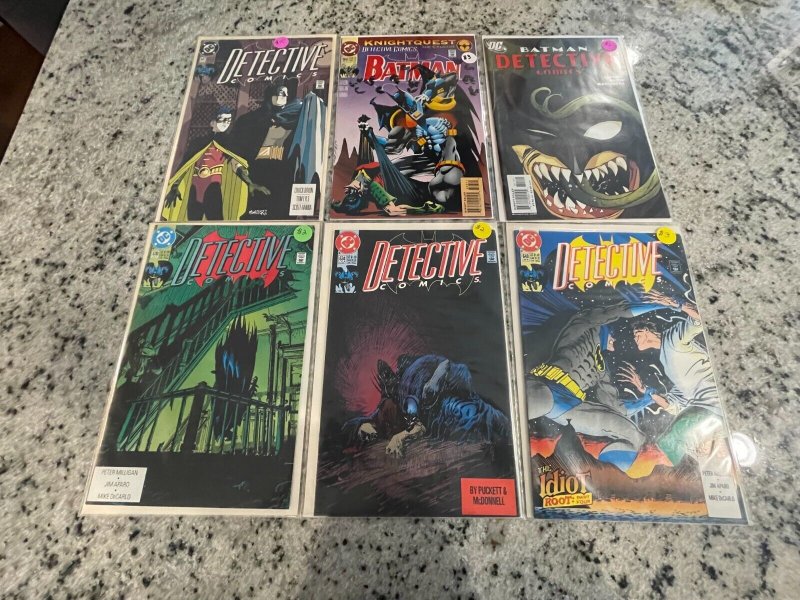 6 Detective Comics Batman DC Comic Books #630 634 640 647 668 811 NM 1st 35 J801 