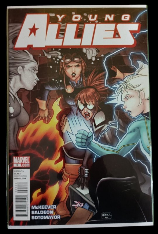 Young Allies #1-6 Run Lot McKeever Baldeon Sotomayer Marvel Comics 2010 VF