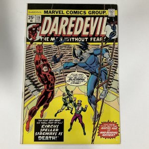 Daredevil 118 1974 Marvel 1st Blackwing VF- very fine- 7.5