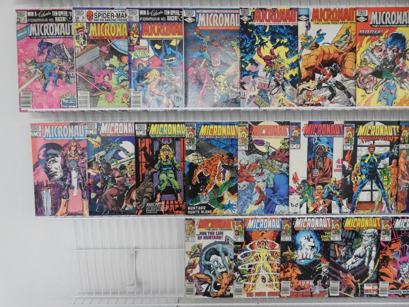 Micronauts (1-59, +Annuals) & Micronauts the New Voyage (1-20) Complete! Avg FN-