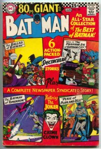Batman #187 1967- 8- page Giant- DC comics FN