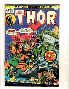 Lot Of 5 Mighty Thor Marvel Comic Books # 235 236 237 238 239 Odin Loki Sif FM1