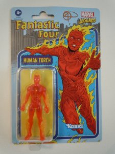 The Human Torch Marvel Legends RETRO 3.75 Collection (2021)