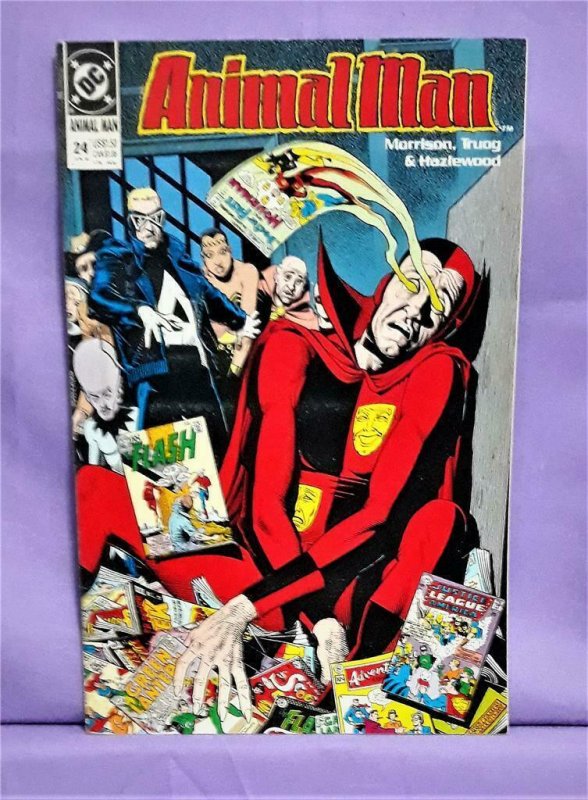 Grant Morrison ANIMAL MAN #24 Chas Truog Psycho Pirate Crisis (DC, 1990)!
