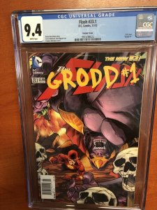 Flash (2013) #23.1 (CGC 9.4 WP) Variant Cover Newsstand Edition!
