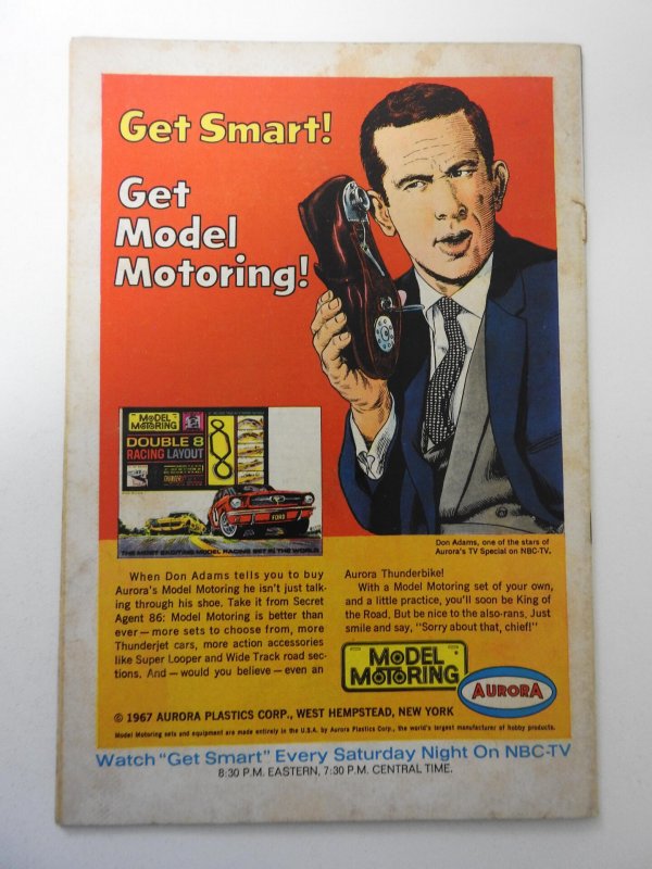 The Flash #176 (1968) VG- Condition cover and 1st 3 wraps detached top staple