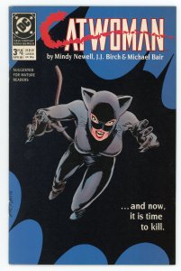 Catwoman #3 (1989 v1) Mindy Newell Batman NM-