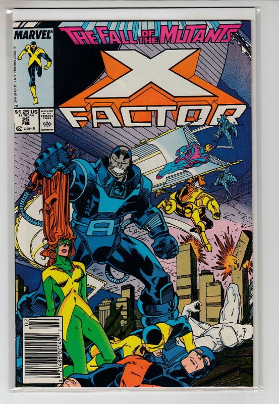 X-FACTOR (1986 MARVEL) #25 NM- A22104