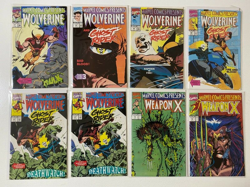 Marvel Comics Presents Wolverine lot #2-120 average 8.0 VF 42 pieces (1988-'93) 