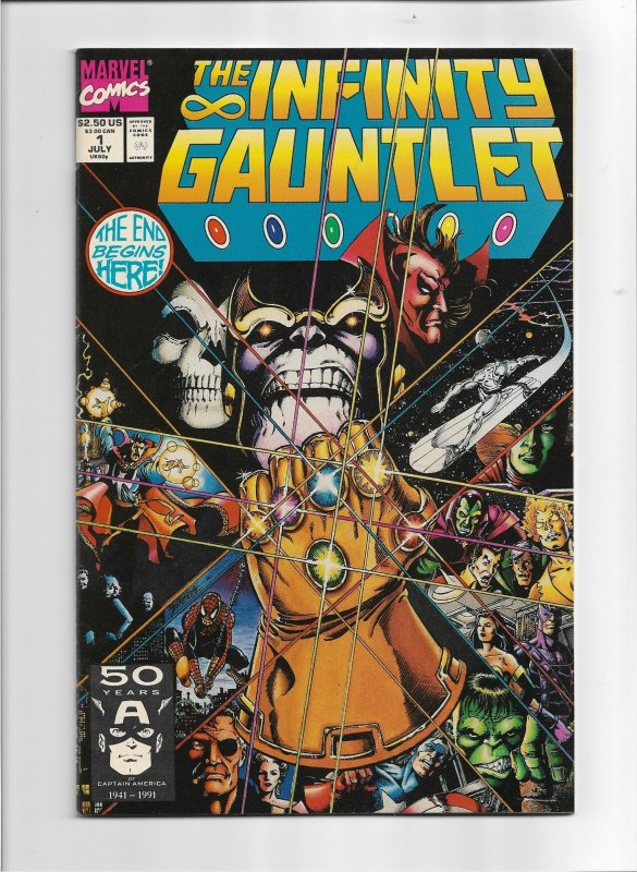 The Infinity Gauntlet #1 (1991)