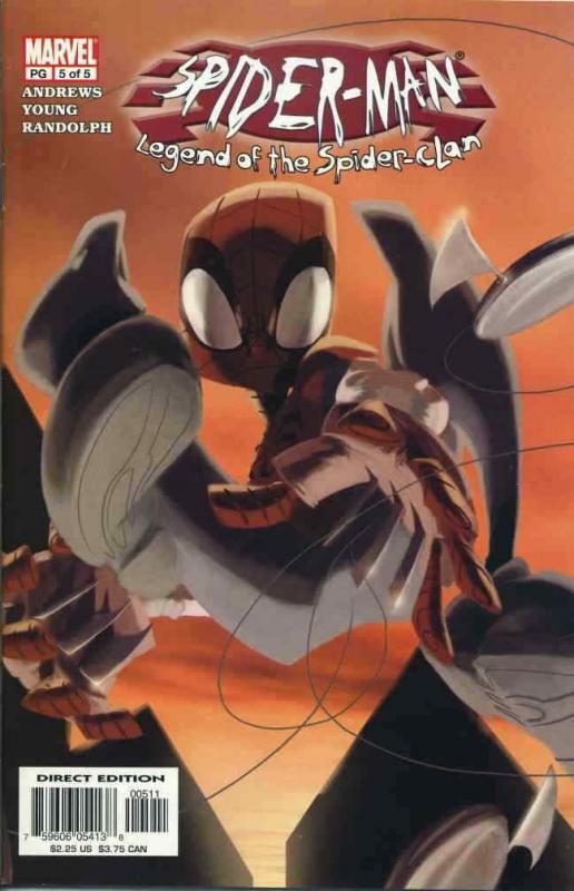 Spider-Man: Legend of the Spider Clan #5 VF; Marvel | save on shipping - details