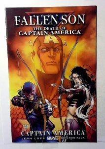 Fallen Son: The Death of Captain America #3 B 2007 Marvel 9.0 Var Hawkeye Comic