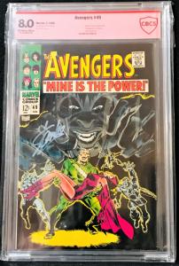 Avengers #49 (Marvel, 1968) CBCS Ver Stan Lee Signature