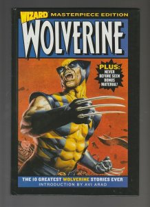 2004 WOLVERINE Wizard Masterpiece Edition v.1 HC VF 8.0 / Fisherman Collection