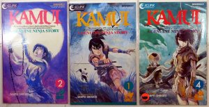 The Legend of Kamui Lot of 3 #1, 2, 4 1987 Eclipse Comics 1st Print Comic Books