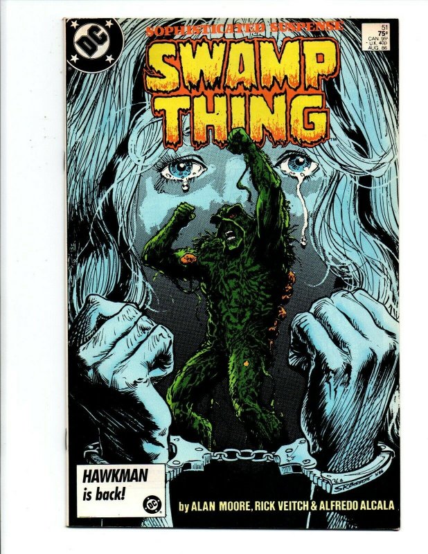 Swamp Thing #54 - Alan Moore - VF/NM