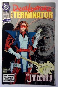 Deathstroke the Terminator #23 (1993) DC Comics 1st Print Comic Book