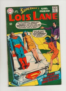 Superman's Girlfriend Lois Lane #82 - Killed On Honeymoon! - (Grade 6.0) 1968