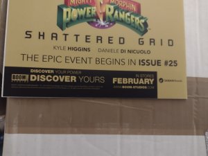 MIGHTY MORPHIN POWER RANGERS # 24  2017  boom studios shattered grid prelude HOT