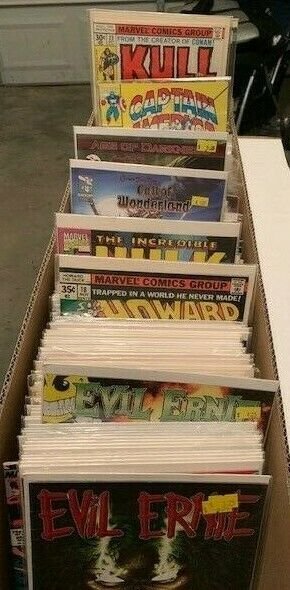 Estate Sale COMIC Lot collection long box  SpiderMan Guaranteed F-NM