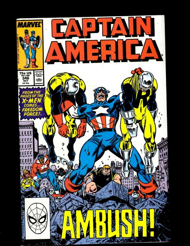 10 Comics Captain America 345 346 Special 1 Annual 5 6 8 Archie 80 +MORE J412