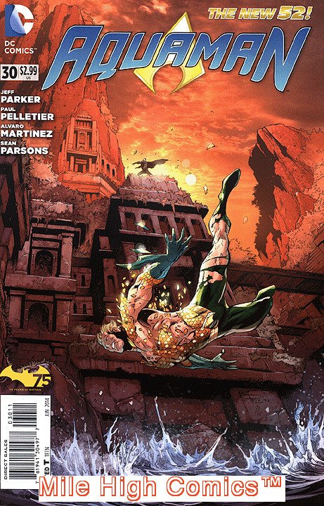 AQUAMAN  (2011 Series)  (DC NEW52) #30 Very Fine Comics Book