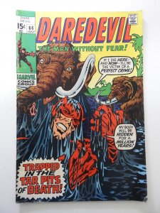 Daredevil #66 (1970) VG Condition moisture stain
