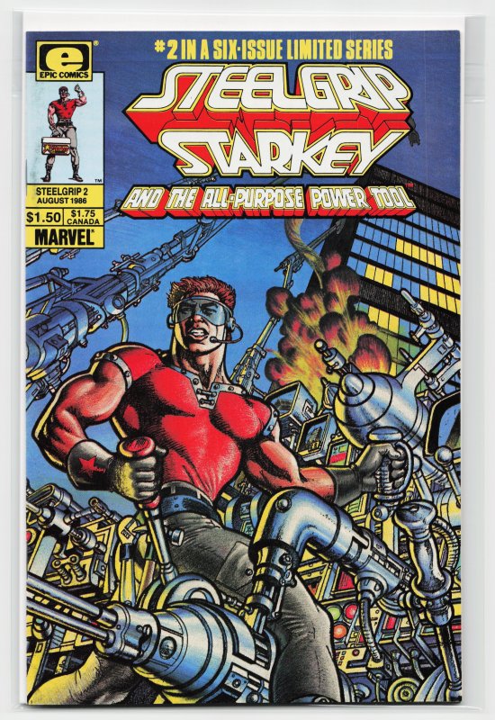 Steelgrip Starkey #2 (1986) Uncle Sam
