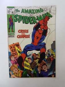 The Amazing Spider-Man #68 (1969) VG condition top staple detached from cover