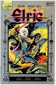 ELRIC SAILOR on the SEAS of  FATE #6, VF/NM, Michael Moorcock, 1985 1986 Gilbert