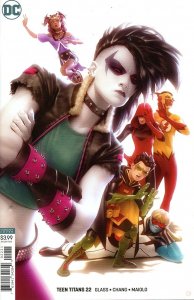 Teen Titans 22   Alex Garner Variant Cover   9.0 (our highest grade)  2018
