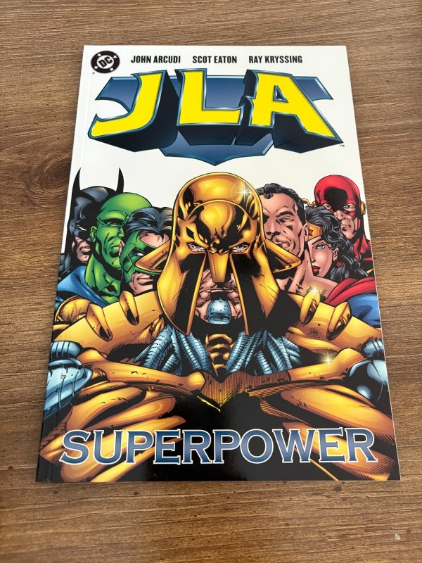 JLA Superpower DC Comic Book Graphic Novel # 1 NM 1st Print 18 J455