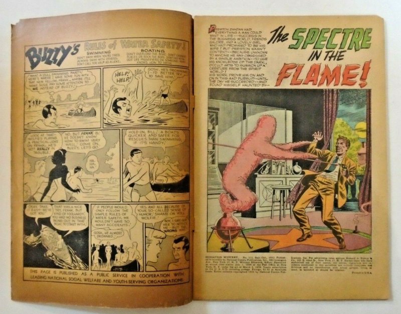 Sensation Mystery (DC) #111 vg,  Scarce. Gene Colon, Gil Kane