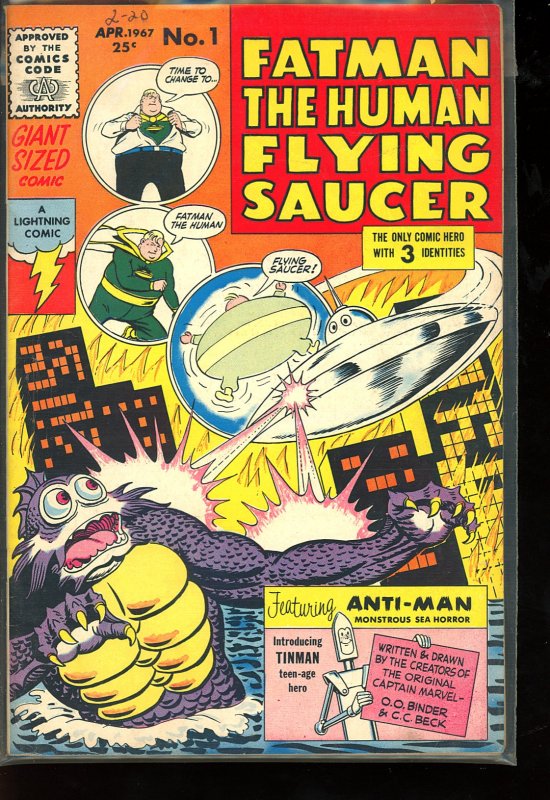 Fatman the Human Flying Saucer #1 (1967)