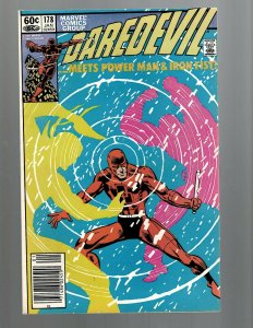 Daredevil # 178 VF Marvel Comic Book Bullseye Defenders Hell's Kitchen TW67 