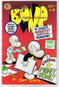 BONE #3, NM-, Jeff Smith, 4th, Cartoon Books, 1993, , more in store
