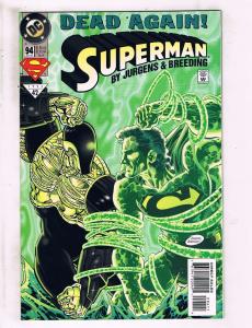 10 Superman DC Comic Books # 88 89 90 91 92 93 0 94 95 96 Flash Atom Batman J108