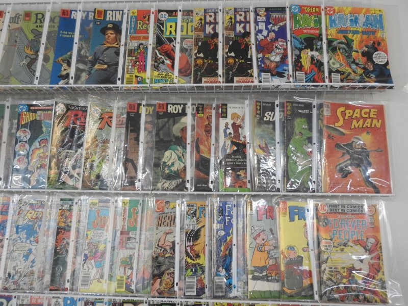 Huge Lot of 150+ Comics W/ Frankenstein, ROM, Micronauts! Avg. VG Condition!