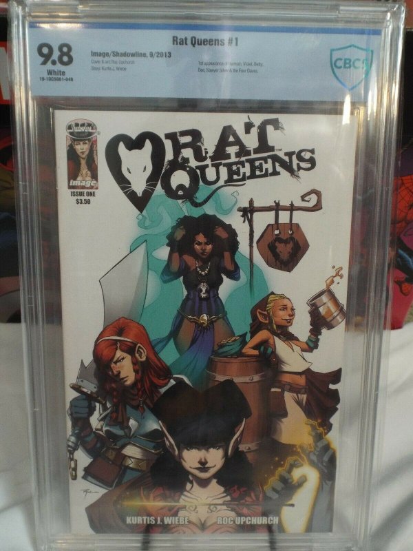 Rat Queens #1 - CBCS 9.8 - NM/MINT - 2013 - 1st Appearance of Rat Queens