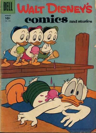 Walt Disney's Comics and Stories #203, VG- (Stock photo)