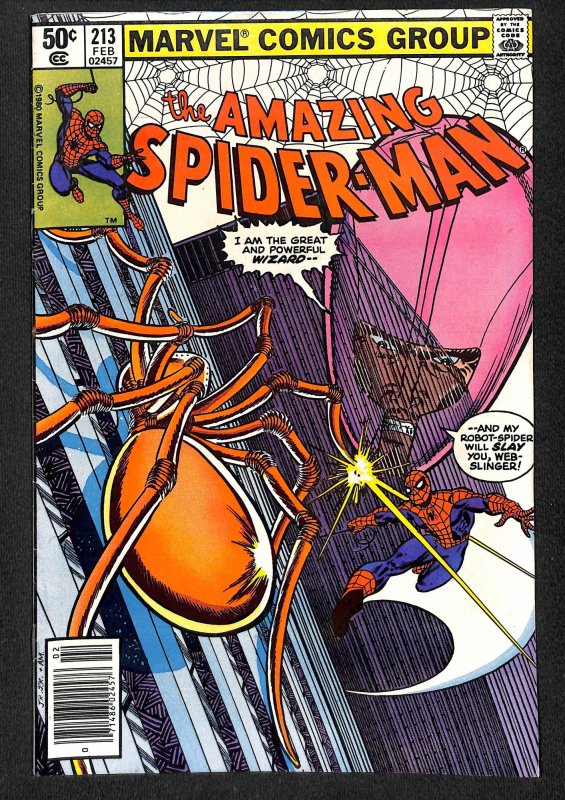 The Amazing Spider-Man #213 (1981)