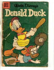 Donald Duck # 49 GD Dell Comic Book Walt Disney Mickey Mouse Daisy Minnie JL16