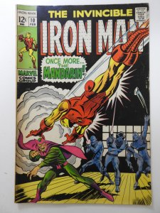 Iron Man #10 (1969) VG+ Condition!