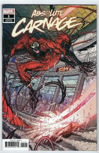 Absolute Carnage # 1 Bradshaw 1:50 Variant NM Marvel